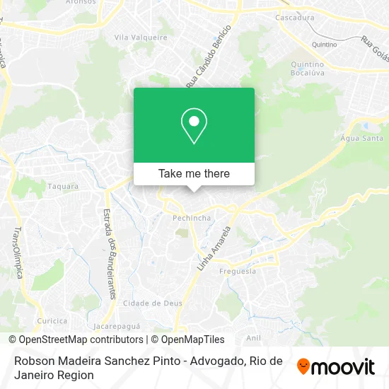 Robson Madeira Sanchez Pinto - Advogado map