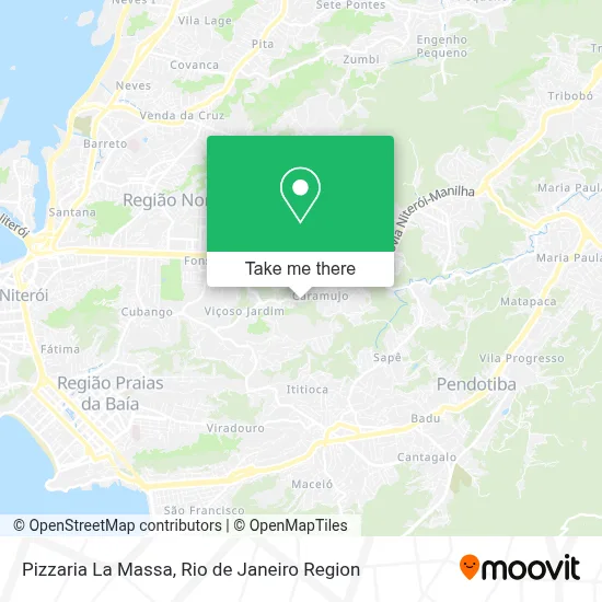 Pizzaria La Massa map