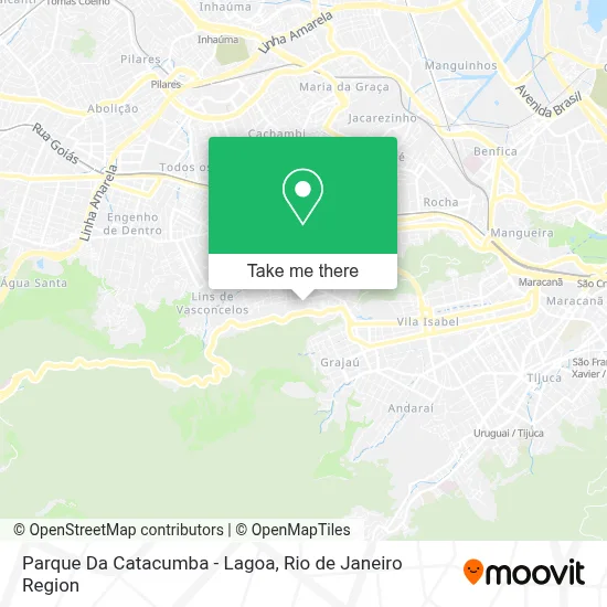 Parque Da Catacumba - Lagoa map