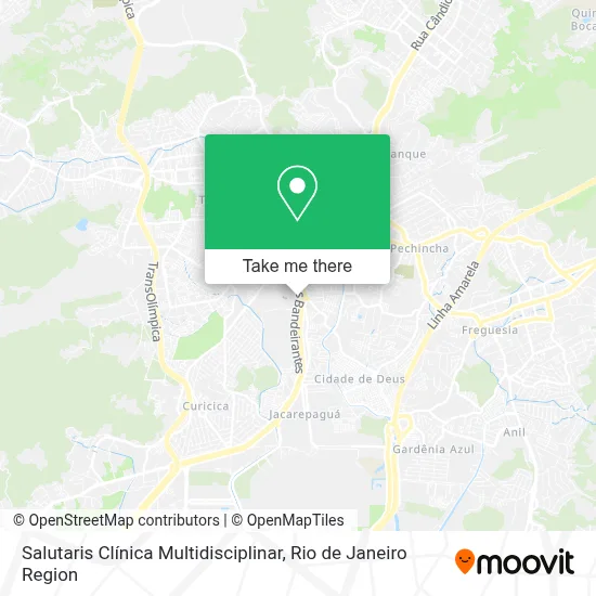 Salutaris Clínica Multidisciplinar map