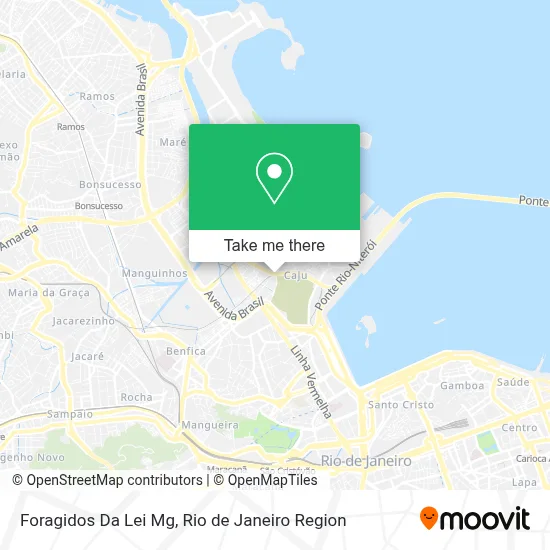 Foragidos Da Lei Mg map