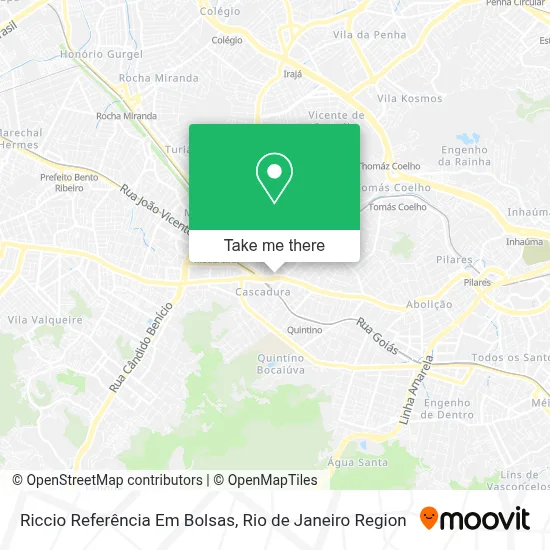 Riccio Referência Em Bolsas map