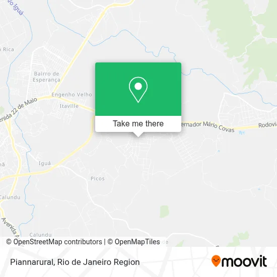 Piannarural map