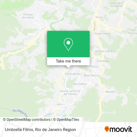 Umbrella Films map