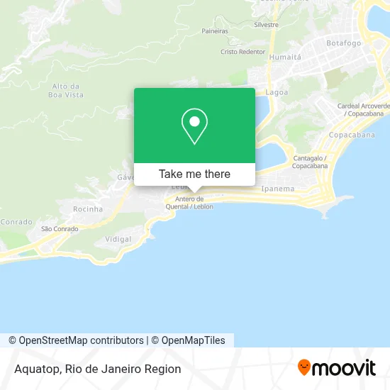 Aquatop map