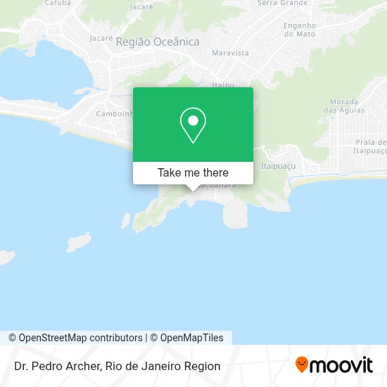 Dr. Pedro Archer map