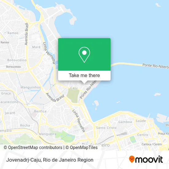 Jovenadrj-Caju map