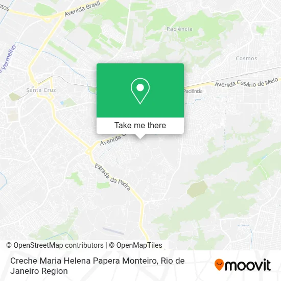 Creche Maria Helena Papera Monteiro map