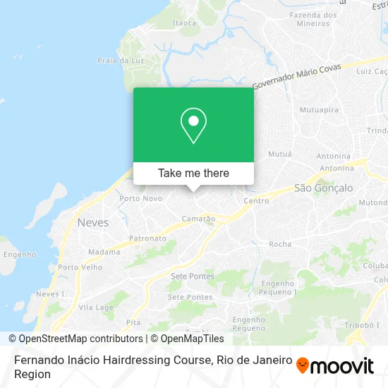 Fernando Inácio Hairdressing Course map