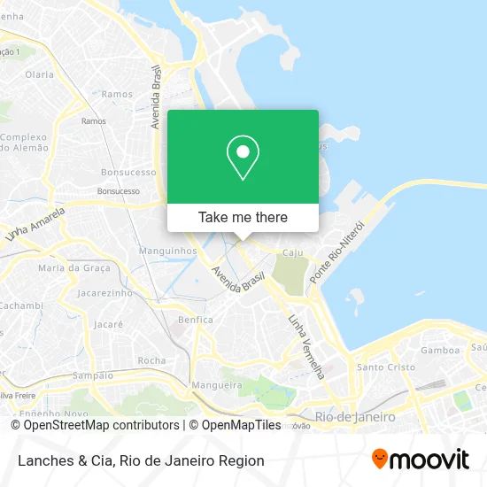 Lanches & Cia map