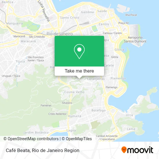 Café Beata map