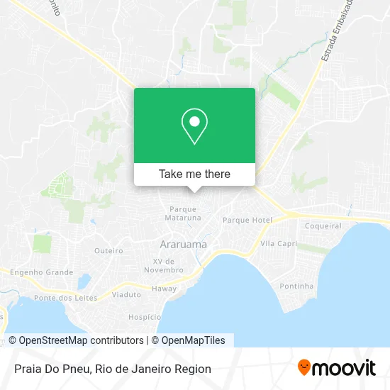 Praia Do Pneu map