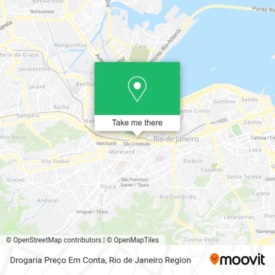 Drogaria Preço Em Conta map