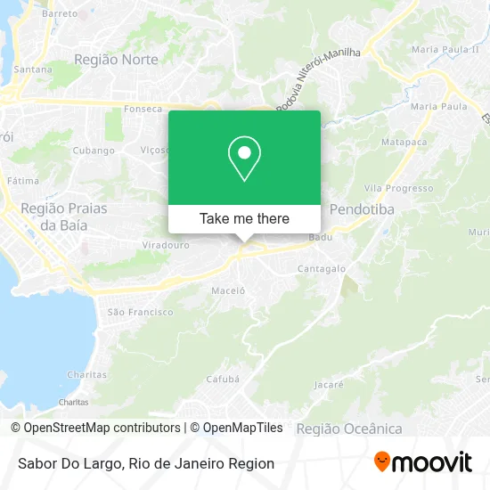 Sabor Do Largo map