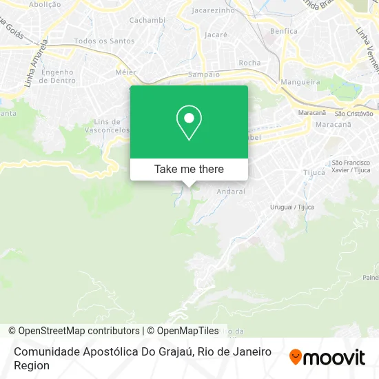 Comunidade Apostólica Do Grajaú map