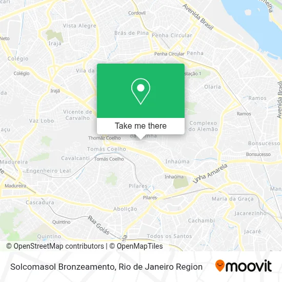 Solcomasol Bronzeamento map