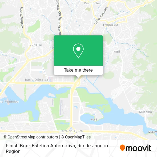 Finish Box - Estética Automotiva map
