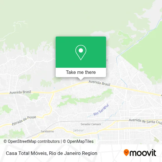 Casa Total Móveis map