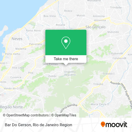 Bar Do Gerson map