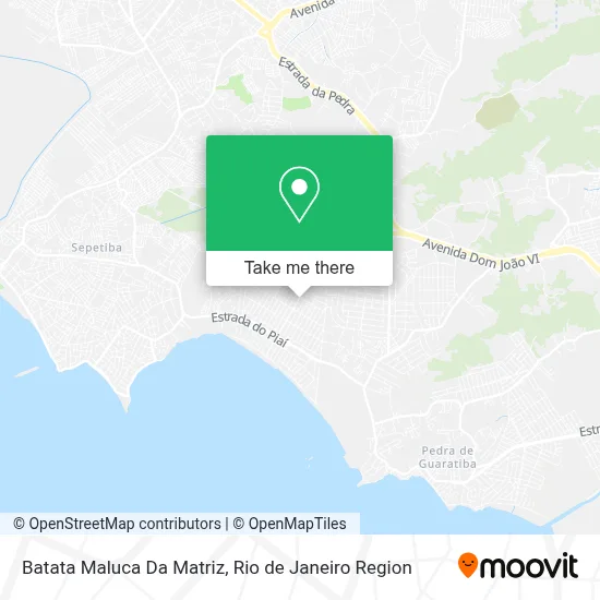 Batata Maluca Da Matriz map