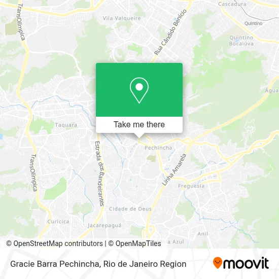 Gracie Barra Pechincha map