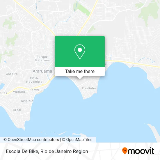 Escola De Bike map