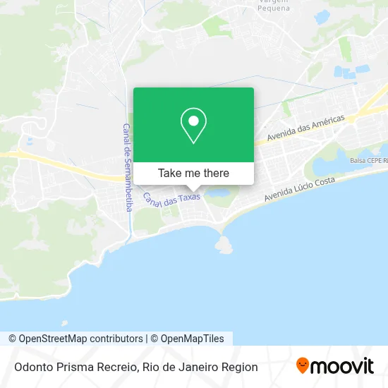 Odonto Prisma Recreio map