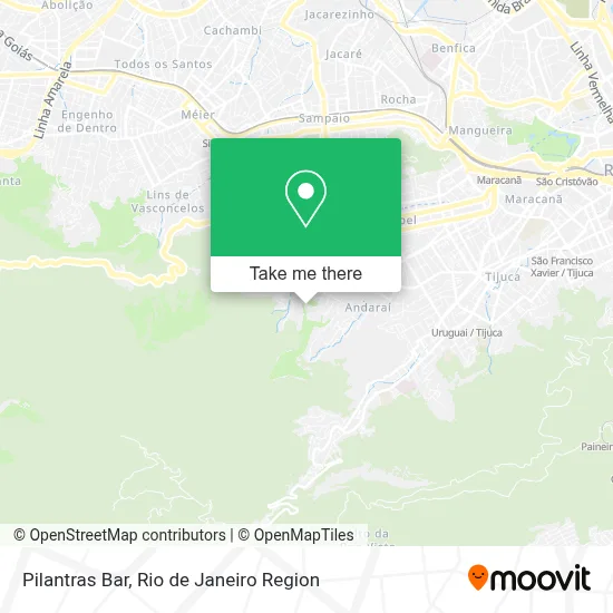 Pilantras Bar map