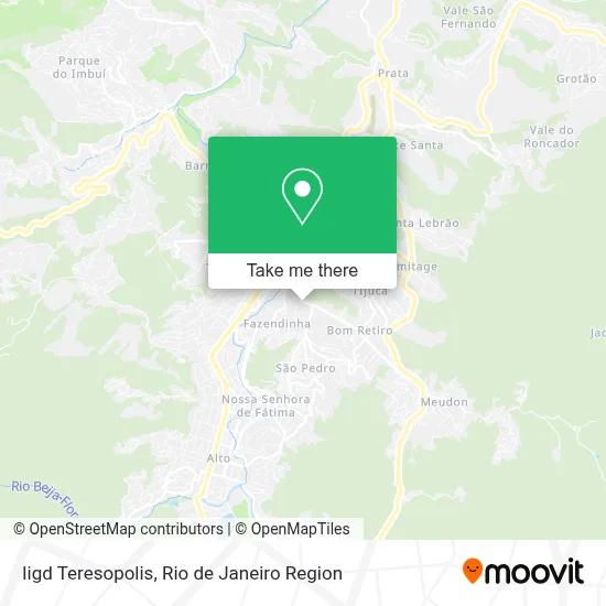 Iigd Teresopolis map