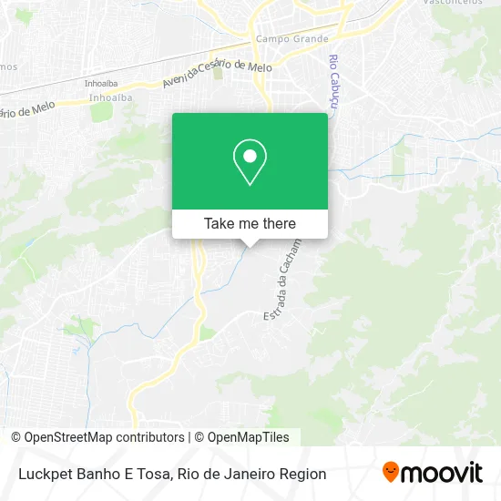 Luckpet Banho E Tosa map