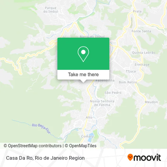 Casa Da Ro map