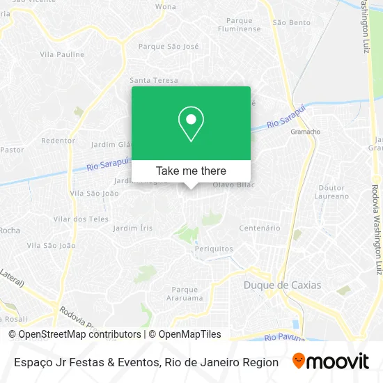 Espaço Jr Festas & Eventos map