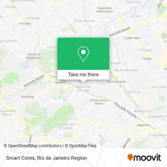 Smart Cores map