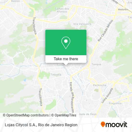 Lojas Citycol S.A. map