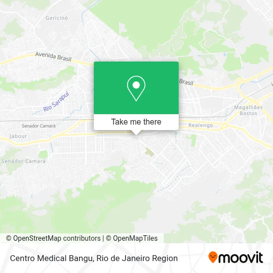 Centro Medical Bangu map