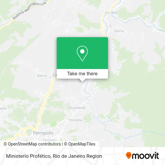Ministerio Profético map