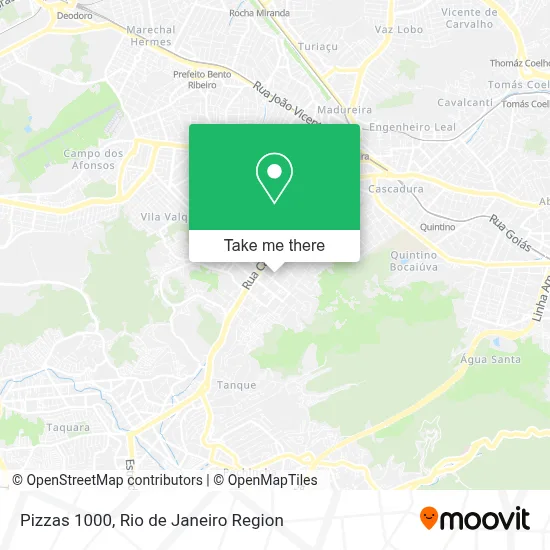 Pizzas 1000 map