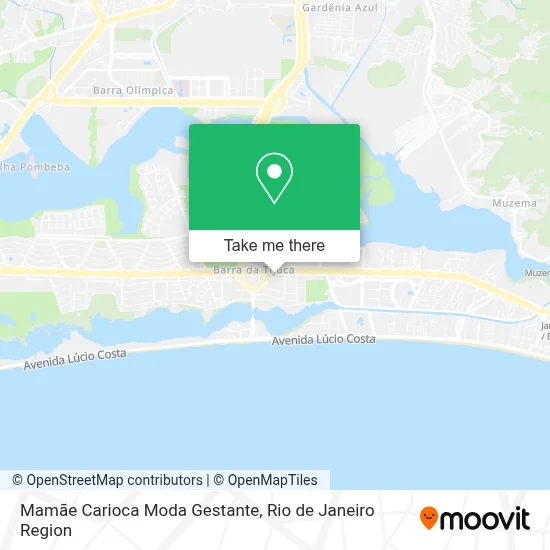 Mamãe Carioca Moda Gestante map