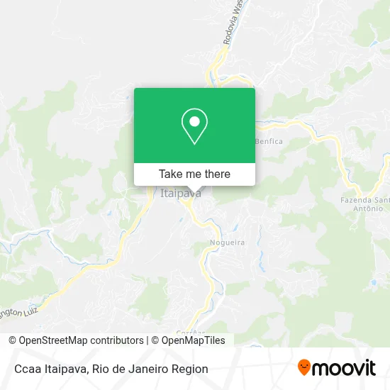 Ccaa Itaipava map