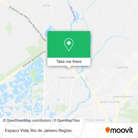Espaco Vida map
