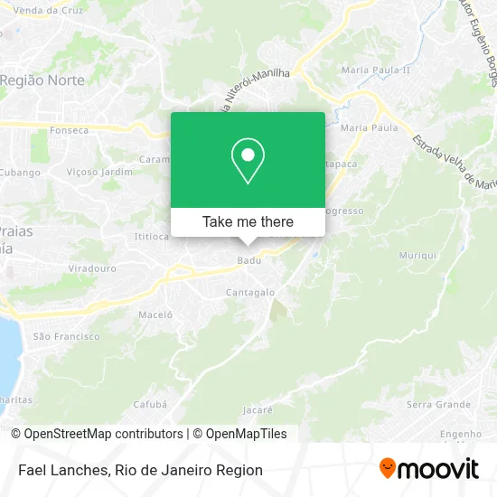 Fael Lanches map