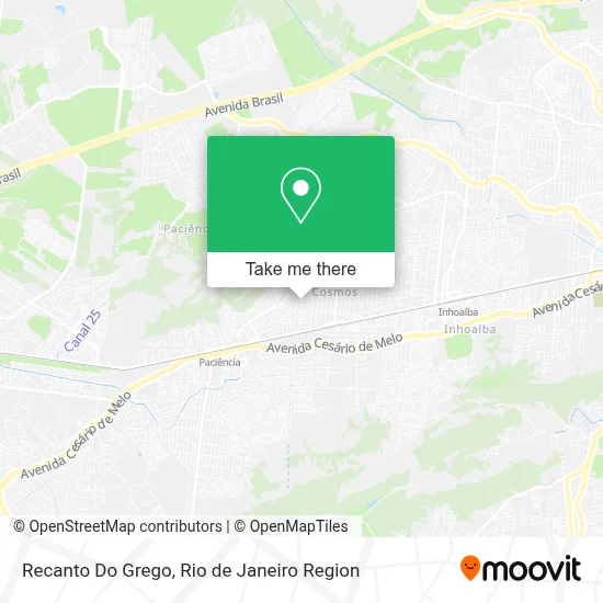 Recanto Do Grego map