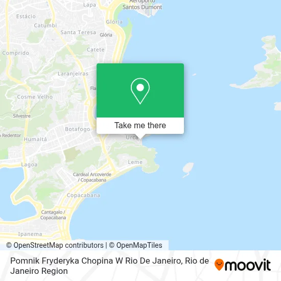 Pomnik Fryderyka Chopina W Rio De Janeiro map