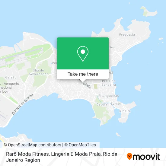 Rarô Moda Fitness, Lingerie E Moda Praia map