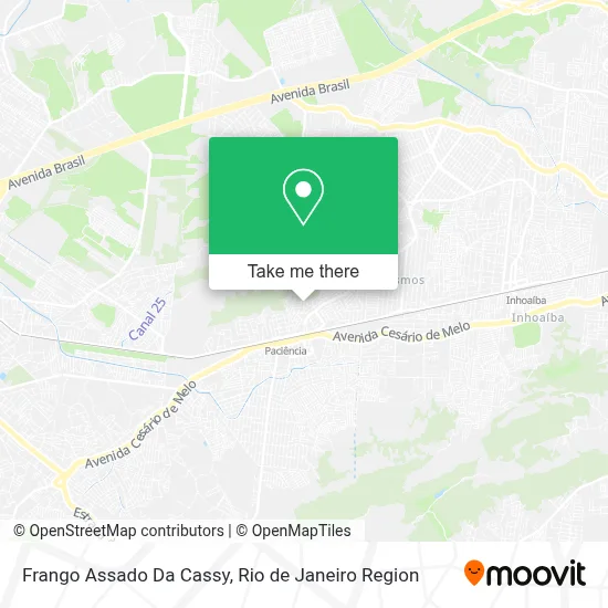 Frango Assado Da Cassy map