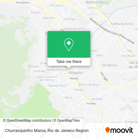 Churrasquinho Mania map