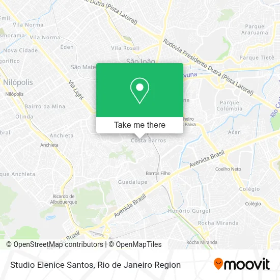 Studio Elenice Santos map