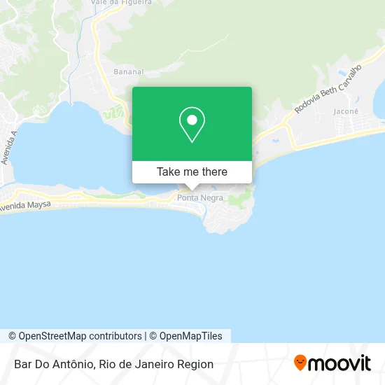 Bar Do Antônio map