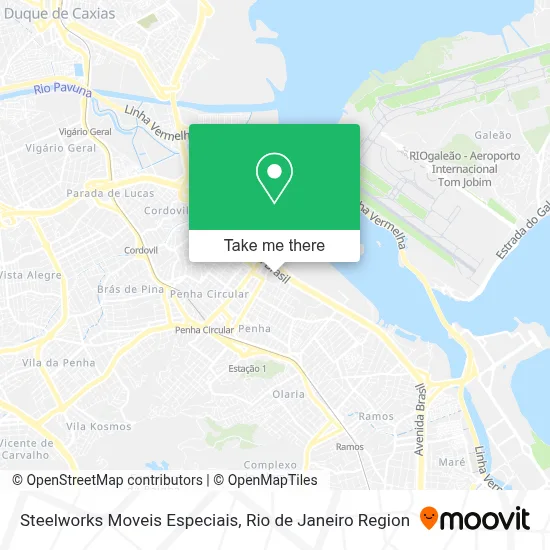 Steelworks Moveis Especiais map