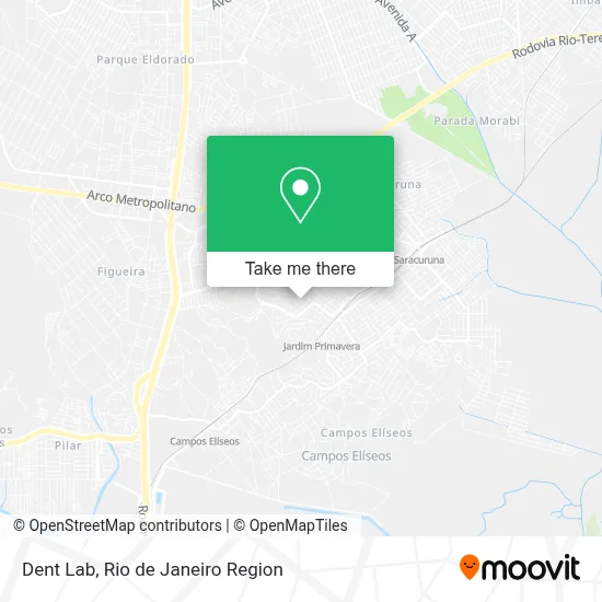 Dent Lab map